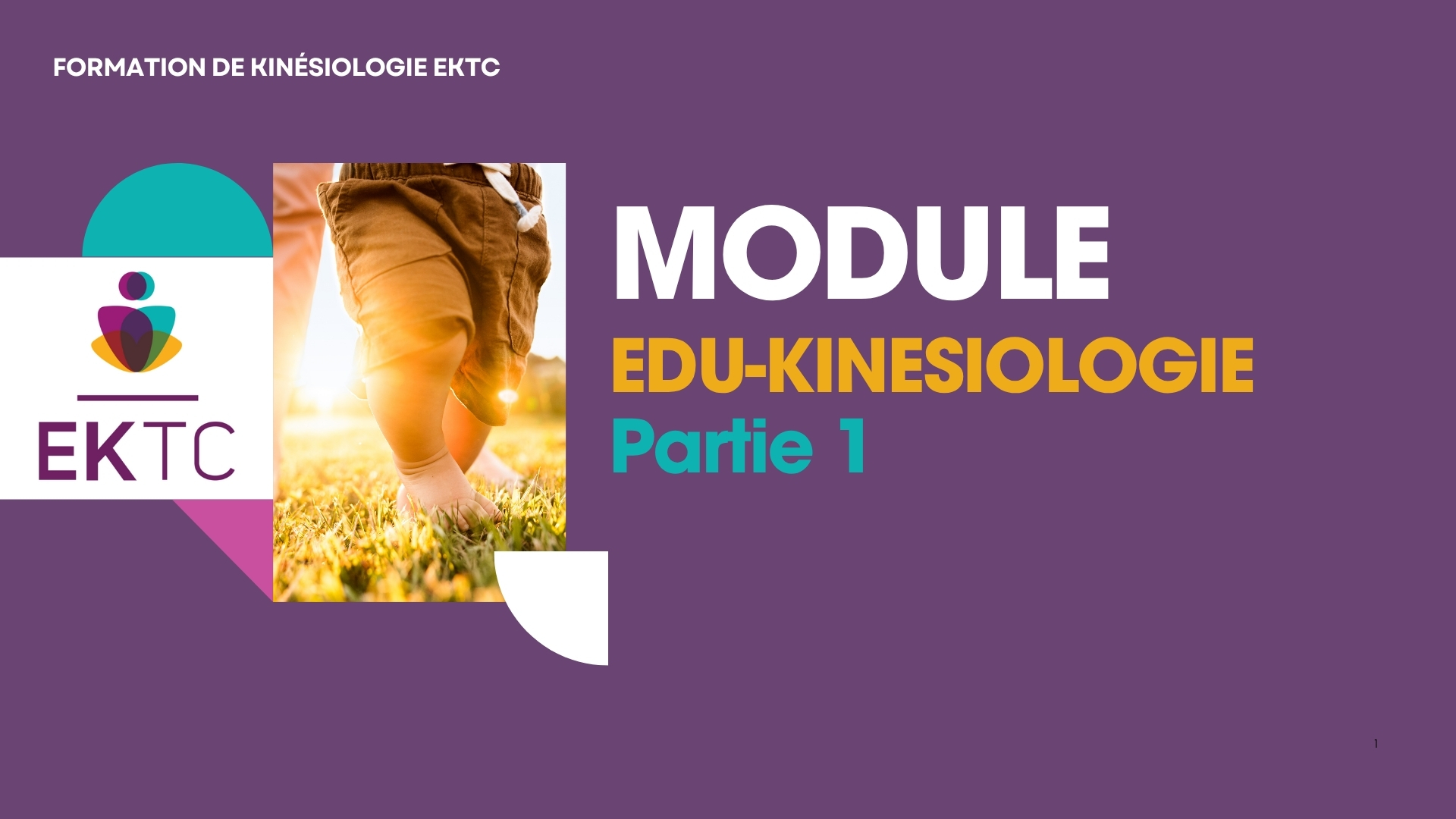 Edu-Kinésiologie – Partie 1 – Tarif global Edu-K : 1 075€