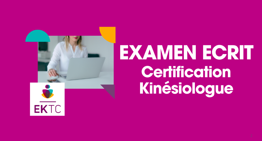 Examen Ecrit Kinésiologue