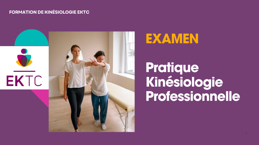 Examen Pratique Kinésiologique Professionnelle