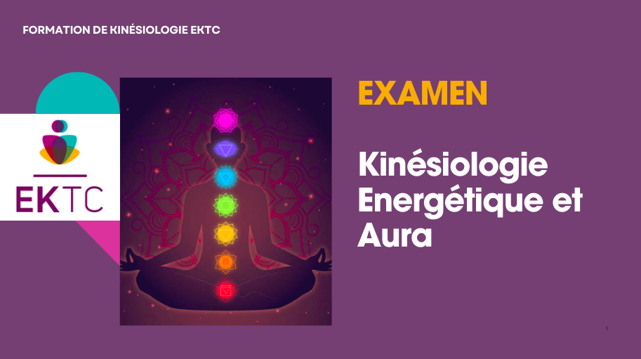 Examen Kinésiologie Energétique et Aura